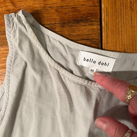 Bella Dahl Soft Flowy Tencel Side Button Tank - Picture 5 of 8